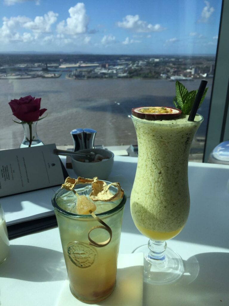 Mocktails with a view at Panoramic 34